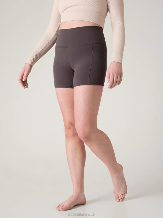 Athleta femmes salutation cachette 5 court JRTZ143 vêtements schiste argileux