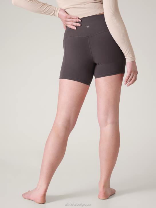 Athleta femmes salutation cachette 5 court JRTZ143 vêtements schiste argileux