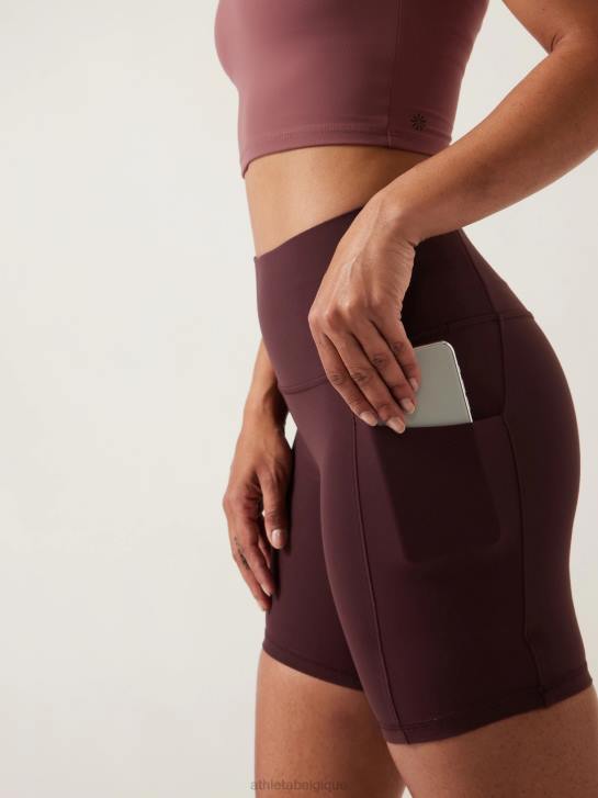 Athleta femmes salutation stash short taille ultra haute 7