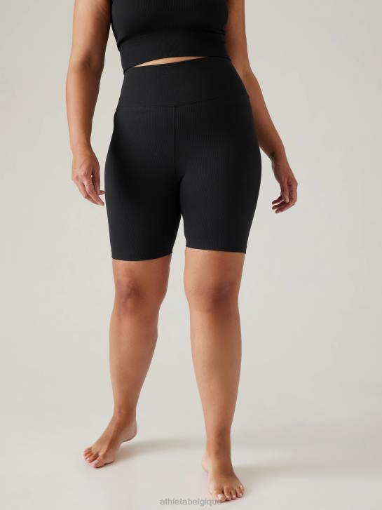 Athleta femmes short 7'' sans couture aurore JRTZ167 vêtements noir