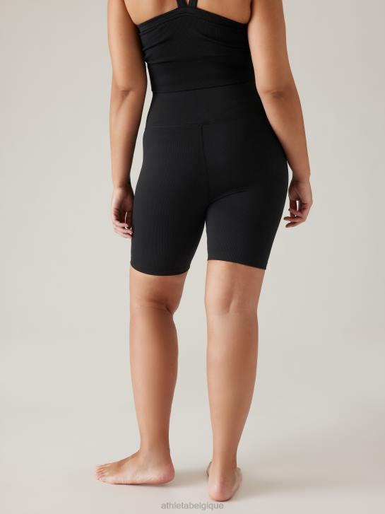 Athleta femmes short 7'' sans couture aurore JRTZ167 vêtements noir