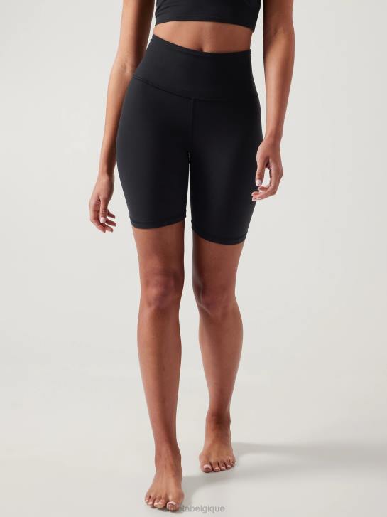 Athleta femmes short elation 7'' taille ultra haute JRTZ32 vêtements noir