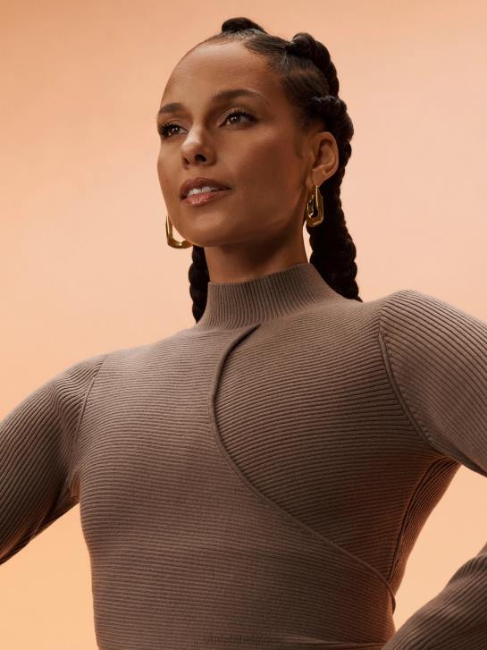 Athleta femmes pull clés JRTZ351 vêtements pyrite