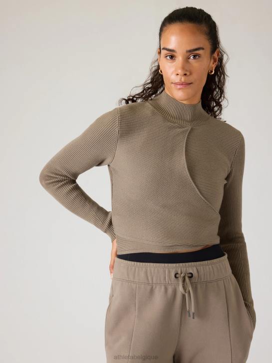 Athleta femmes pull clés JRTZ351 vêtements pyrite