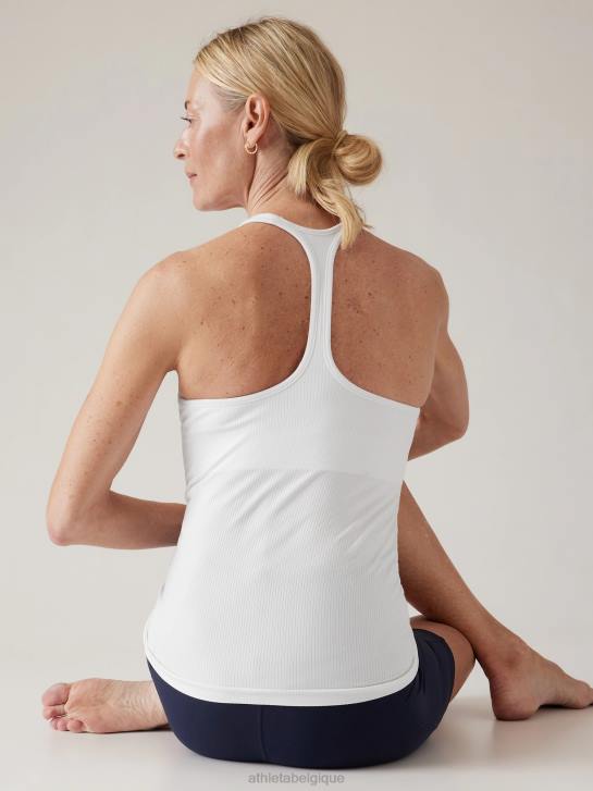 Athleta femmes renouveler le débardeur intégré a-c JRTZ498 vêtements blanc