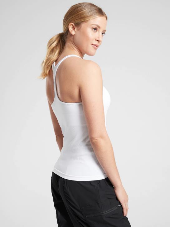 Athleta femmes renouveler le débardeur intégré a-c JRTZ498 vêtements blanc