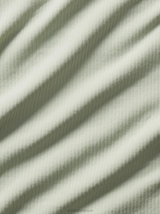 Athleta femmes renouveler le t-shirt ras du cou sans couture JRTZ259 vêtements teinte céladon