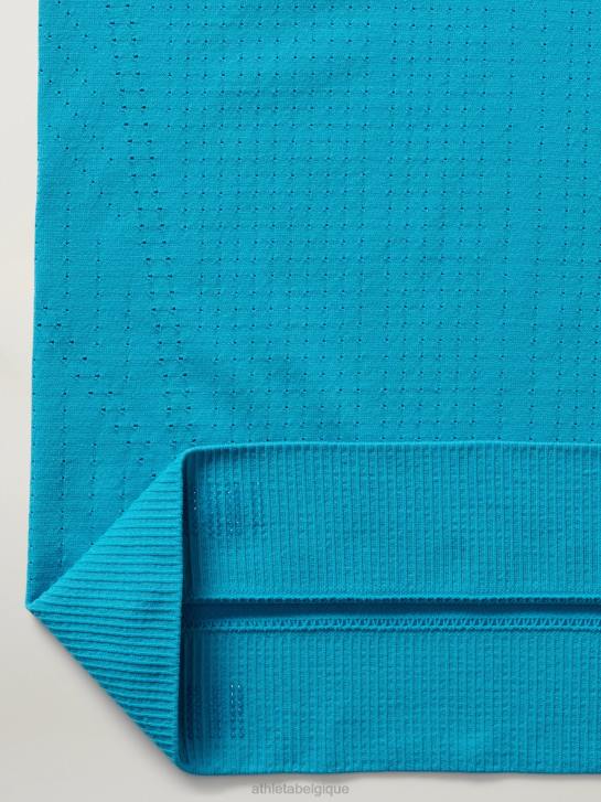 Athleta femmes t-shirt sans couture en mouvement JRTZ489 vêtements pacifique