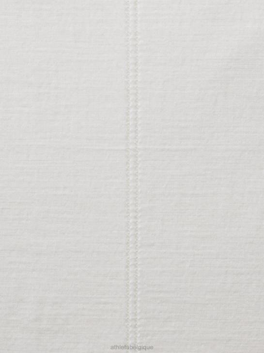 Athleta femmes tee-shirt sans couture ascension JRTZ324 vêtements blanc brillant