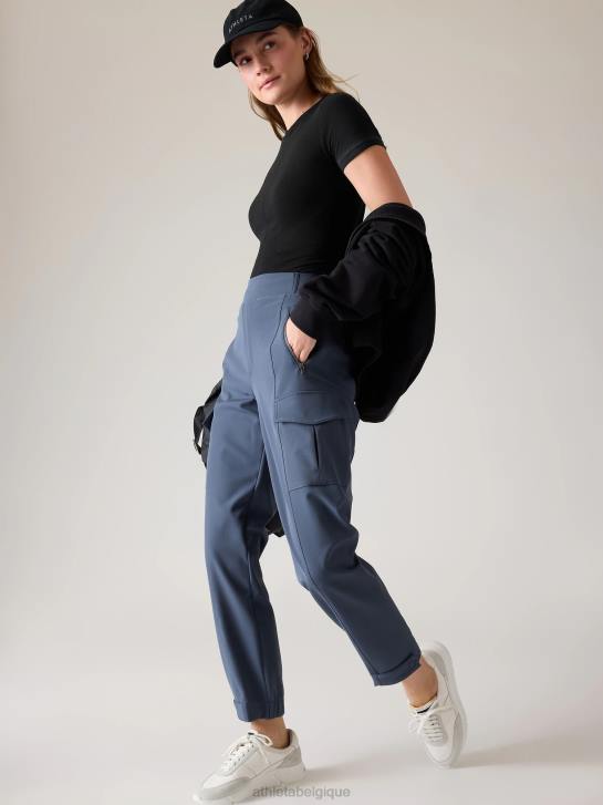 Athleta femmes tee-shirt sans couture ascension JRTZ463 vêtements noir