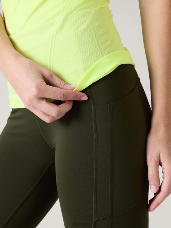 Athleta femmes tee-shirt sans couture élan JRTZ231 vêtements aloès