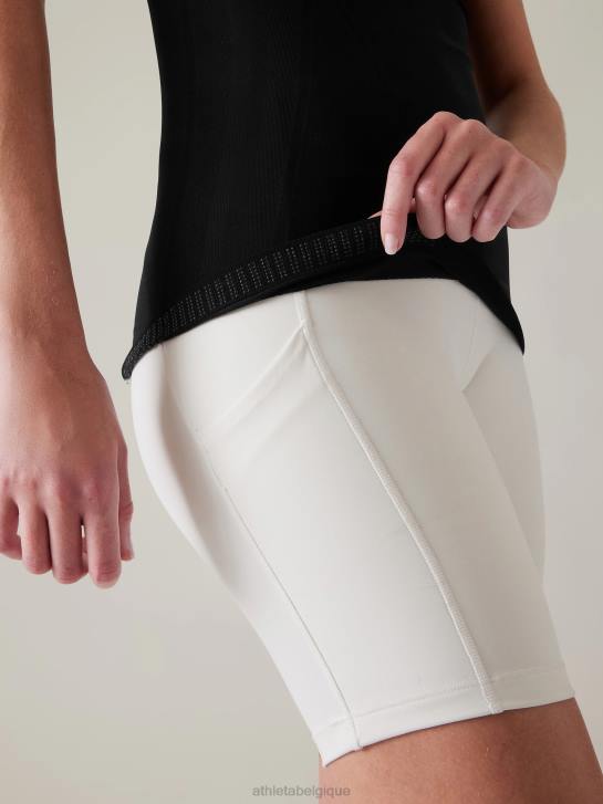 Athleta femmes tee-shirt sans couture élan JRTZ286 vêtements noir