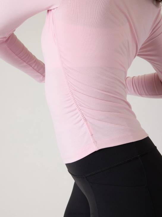 Athleta femmes ceinturez facilement le haut JRTZ525 vêtements bégonia