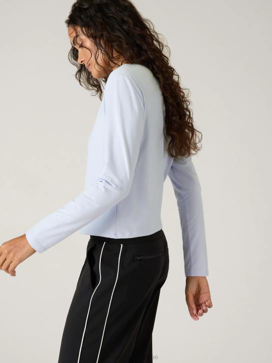 Athleta femmes haut essentiel JRTZ232 vêtements chute de neige bleu