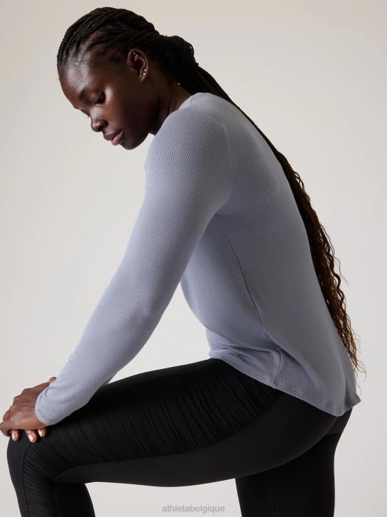 Athleta femmes haut ouvert avec facilité JRTZ332 vêtements côte bleue du littoral