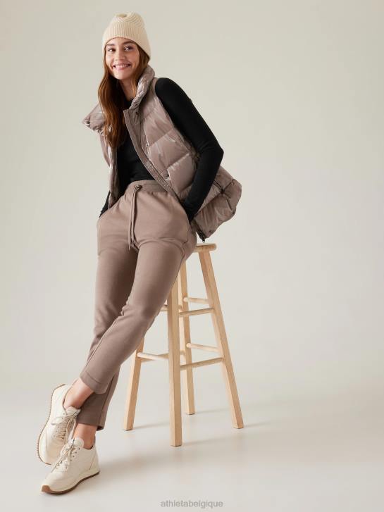 Athleta femmes haut sans couture ascension JRTZ527 vêtements noir