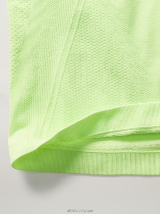Athleta femmes haut sport sans coutures momentum JRTZ411 vêtements aloès