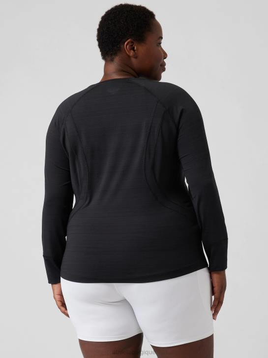 Athleta femmes pacifica illume - haut ajusté upf JRTZ296 vêtements noir