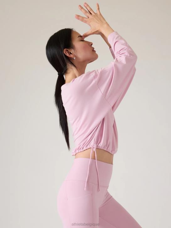 Athleta femmes refroidir en haut JRTZ384 vêtements bégonia