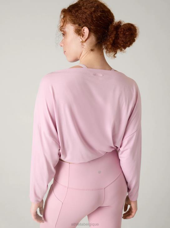 Athleta femmes refroidir en haut JRTZ384 vêtements bégonia