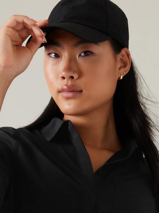 Athleta femmes sommet éternel JRTZ333 vêtements noir