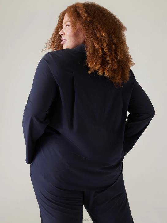 Athleta femmes sommet éternel JRTZ448 vêtements marine