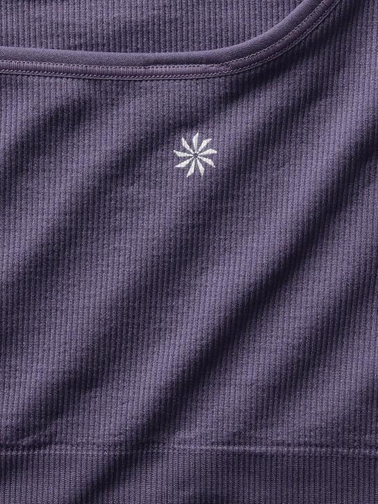 Athleta femmes débardeur asymétrique sans couture Aurora JRTZ387 vêtements améthyste foncée