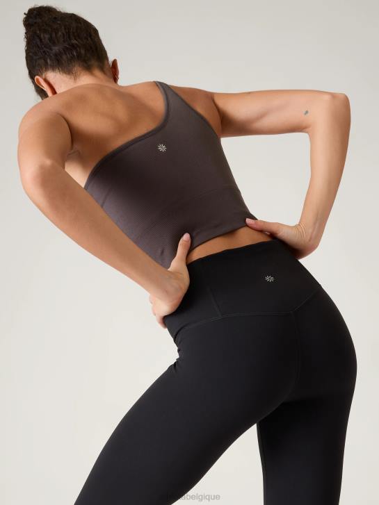 Athleta femmes débardeur asymétrique sans couture Aurora JRTZ520 vêtements schiste argileux