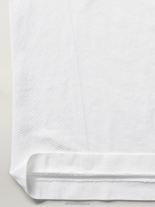 Athleta femmes débardeur polo sans coutures momentum JRTZ252 vêtements blanc brillant
