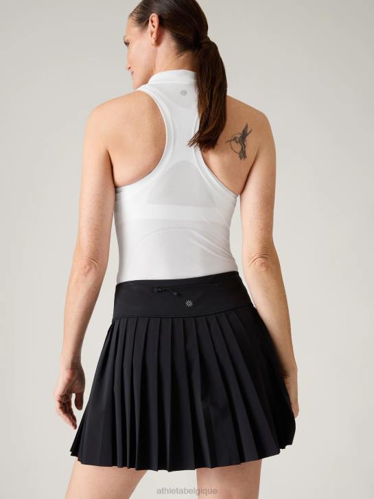 Athleta femmes débardeur polo sans coutures momentum JRTZ252 vêtements blanc brillant