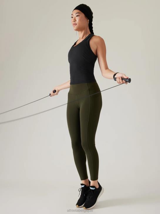 Athleta femmes débardeur sport sans coutures momentum JRTZ496 vêtements noir