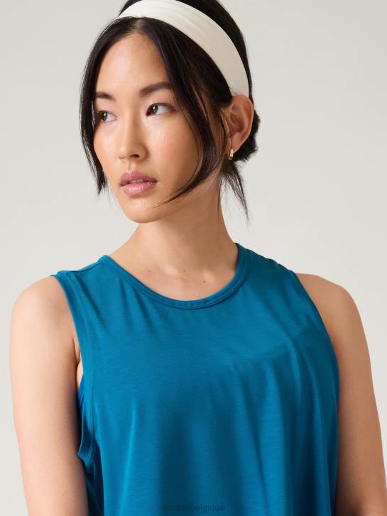 Athleta femmes en toute simplicité réservoir musculaire JRTZ347 vêtements bleu lapis foncé