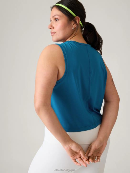 Athleta femmes en toute simplicité réservoir musculaire JRTZ347 vêtements bleu lapis foncé