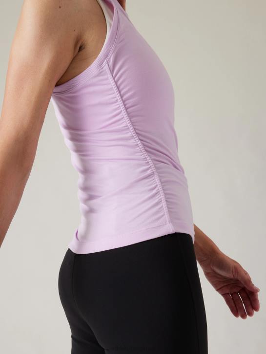 Athleta femmes facilement cinch réservoir JRTZ226 vêtements bégonia