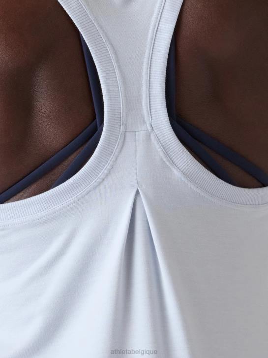 Athleta femmes facilité en réservoir JRTZ194 vêtements chute de neige bleu