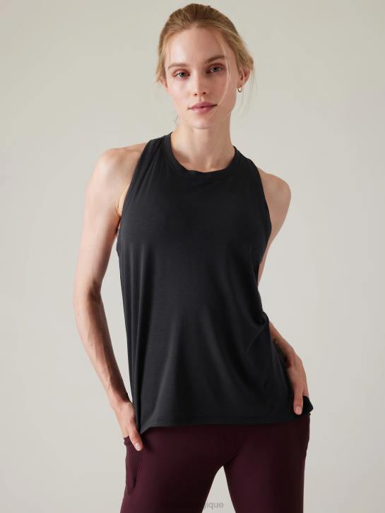 Athleta femmes facilité en réservoir JRTZ257 vêtements noir