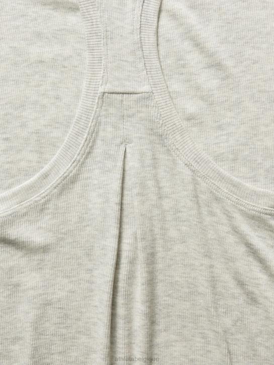 Athleta femmes facilité en réservoir JRTZ468 vêtements côte chiné gris clair