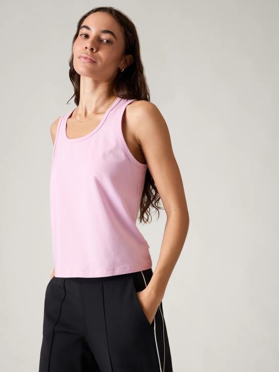 Athleta femmes réservoir essentiel JRTZ188 vêtements bégonia