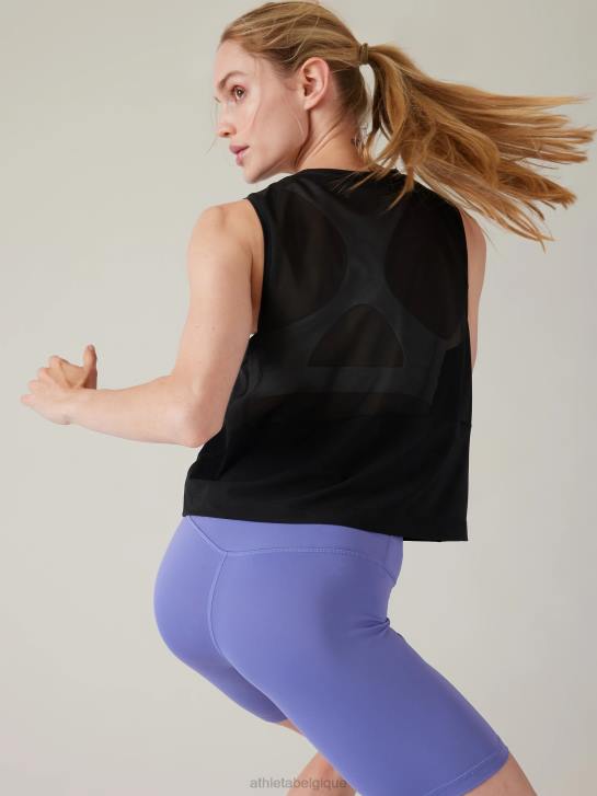 Athleta femmes réservoir musculaire ultime JRTZ198 vêtements noir