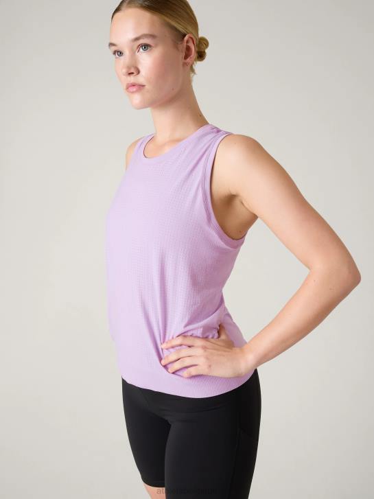 Athleta femmes réservoir sans couture en mouvement JRTZ201 vêtements bégonia