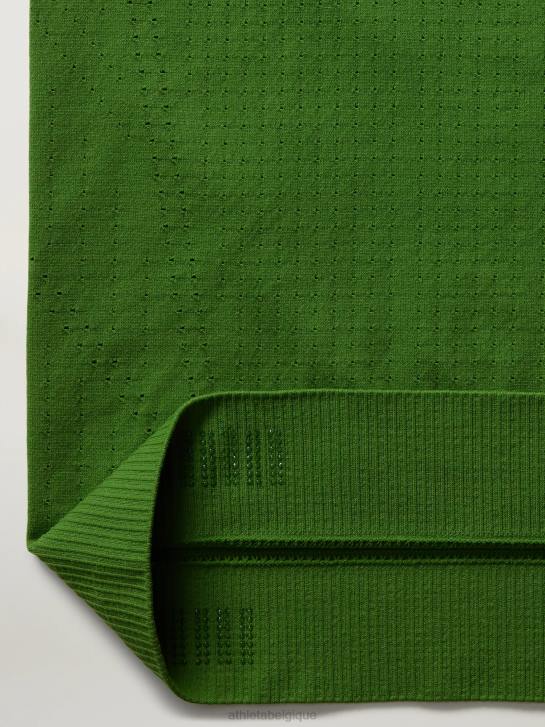 Athleta femmes réservoir sans couture en mouvement JRTZ294 vêtements vert baja