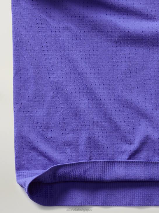 Athleta femmes réservoir sans couture en mouvement JRTZ400 vêtements jacinthe