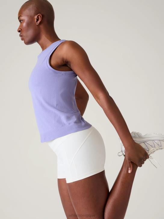 Athleta femmes réservoir sans couture en mouvement JRTZ458 vêtements aurore violette
