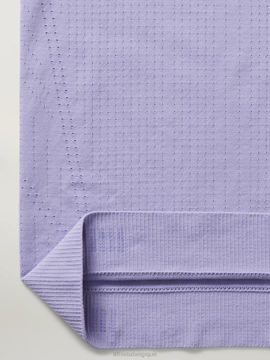Athleta femmes réservoir sans couture en mouvement JRTZ458 vêtements aurore violette