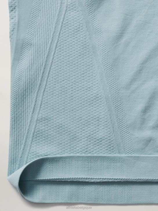 Athleta femmes réservoir sans couture élan JRTZ301 vêtements bleu de l'aube