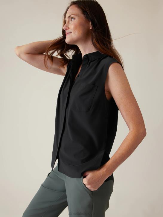 Athleta femmes réservoir éternel JRTZ327 vêtements noir