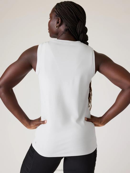 Athleta femmes réservoir vital 2.0 JRTZ234 vêtements gris clair chiné