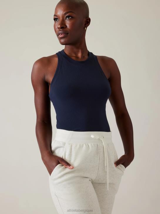 Athleta femmes renouveler le débardeur dos nageur sans couture JRTZ375 vêtements marine