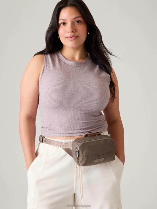 Athleta femmes renouveler le réservoir musculaire sans couture JRTZ250 vêtements bruyère violette de Cascadia