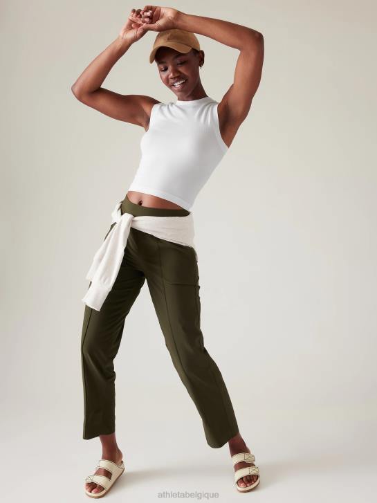 Athleta femmes renouveler le réservoir musculaire sans couture JRTZ263 vêtements blanc brillant